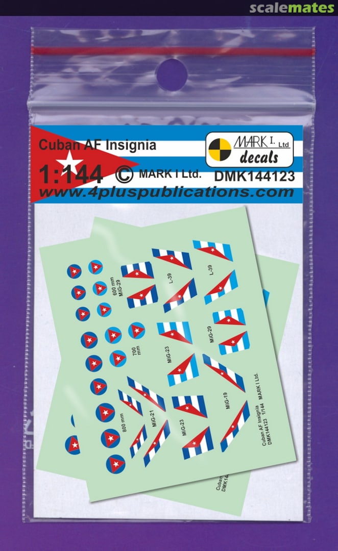 Boxart Cuban AF Insignia DMK144123 Mark I Decals Boxart Cuban AF Insignia DMK144123 Mark I Decals