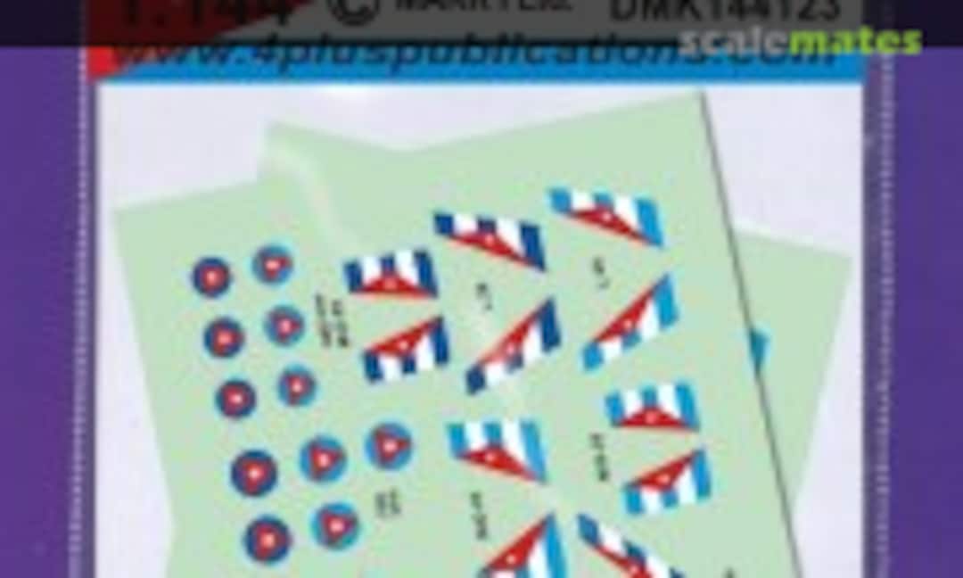 1:144 Cuban AF Insignia (Mark I Decals DMK144123)
