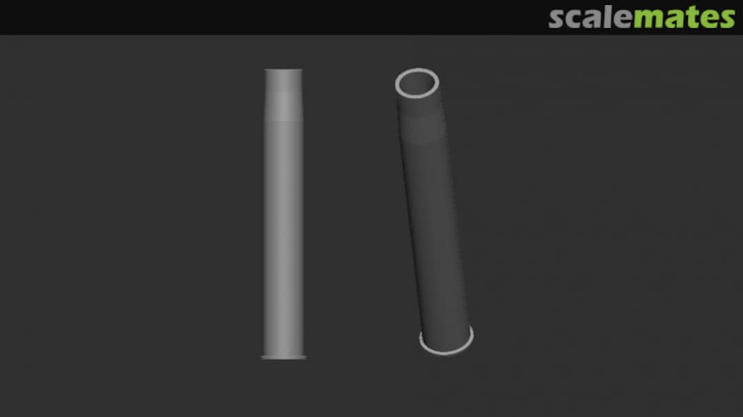 Boxart Empty Cartridge Case for 4.7 cm Pak K 36 (t) A030-35 Firma49 Boxart Empty Cartridge Case for 4.7 cm Pak K 36 (t) A030-35 Firma49