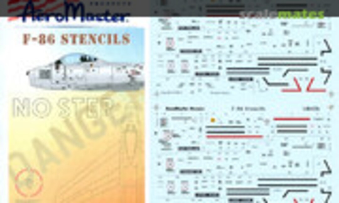 1:48 F-86 Stencils (AeroMaster 148-026) 148-026