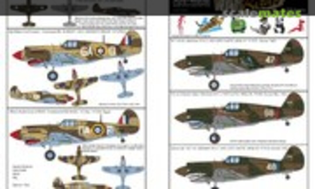 1:72 P-40B Warhawks (Kits-World KW172051) KW172051