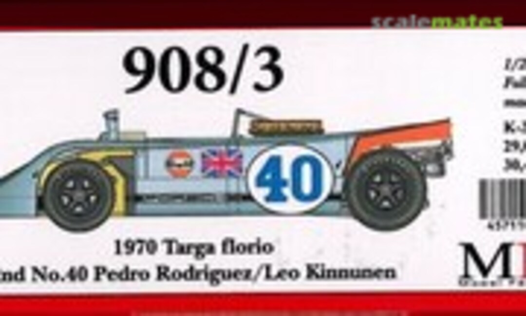 1:24 Porsche 908/3 (Model Factory Hiro K-354)