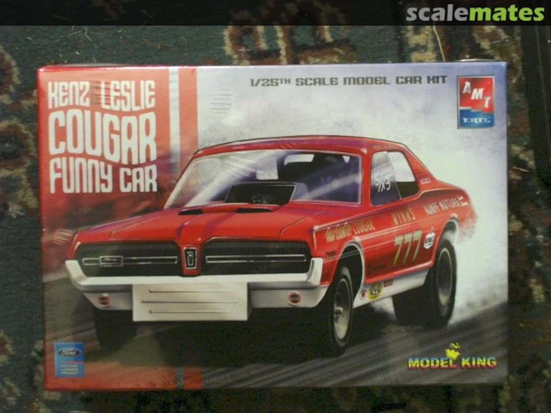 Boxart Kenz & Leslie Cougar Funny Car 21786P AMT/ERTL