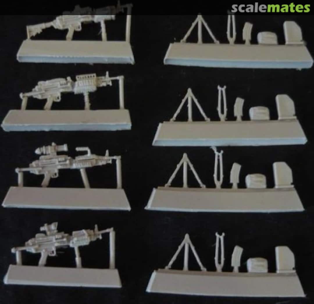 Boxart M249 Family Set 2 (4 psc) USA-A02 Nato in Miniatures Boxart M249 Family Set 2 (4 psc) USA-A02 Nato in Miniatures