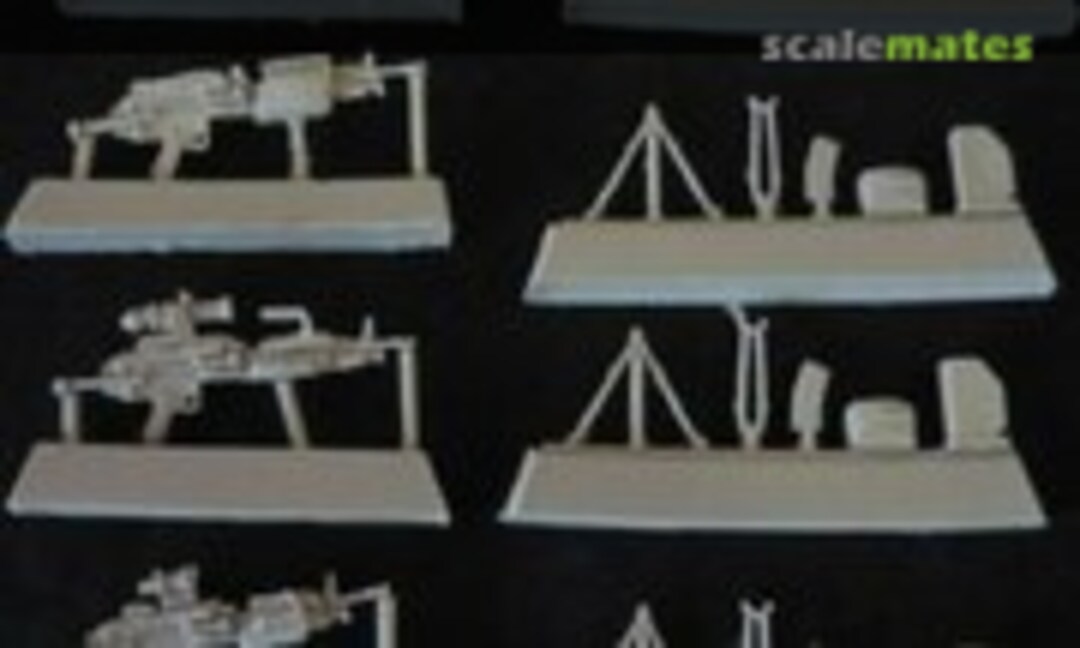 1:35 M249 Family Set 2 (4 psc) (Nato in Miniatures USA-A02) USA-A02