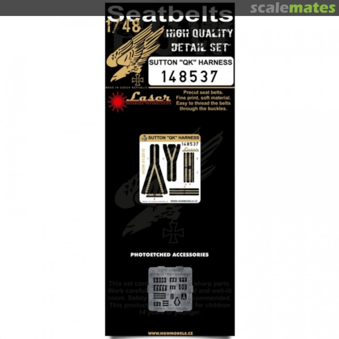 Boxart Sutton "QK" Harness 148537 HGW Models Boxart Sutton "QK" Harness 148537 HGW Models