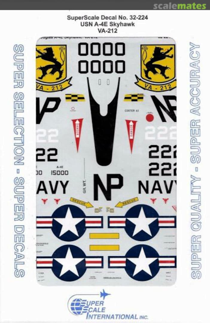 Boxart A-4E Skyhawk 32-224 SuperScale International Boxart A-4E Skyhawk 32-224 SuperScale International