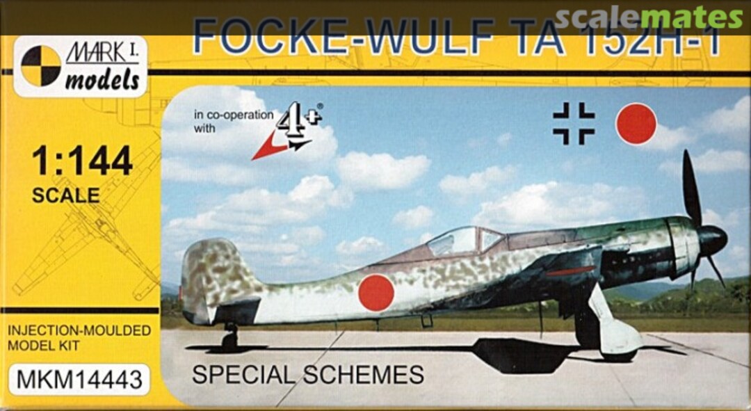 Boxart Focke-Wulf Ta 152H-1 "Special Schemes" MKM14443 Mark I Models Boxart Focke-Wulf Ta 152H-1 "Special Schemes" MKM14443 Mark I Models
