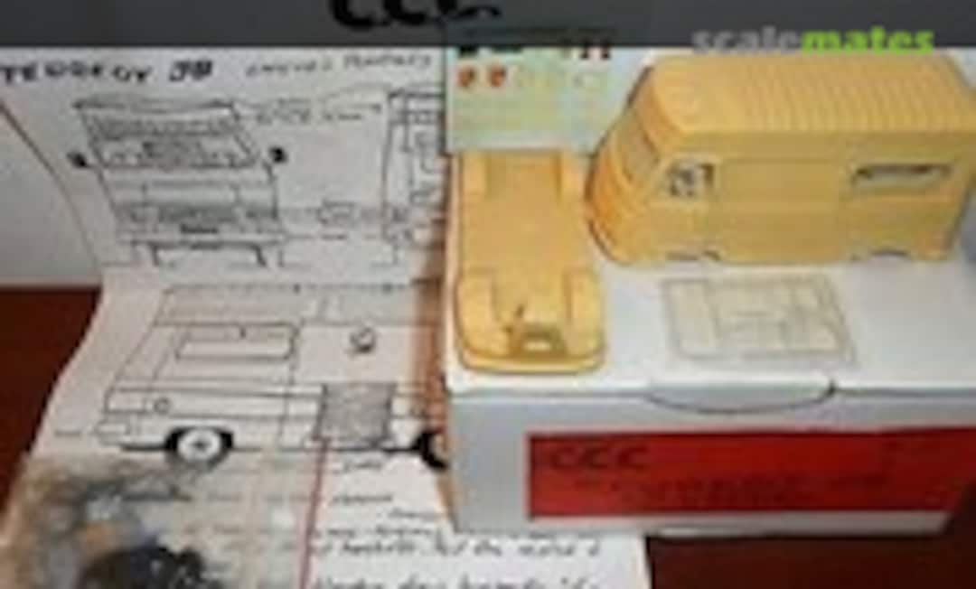 1:50 Peugeot J9 Ambulance (Chat C'Est Chouette CCC P17) CCC P17