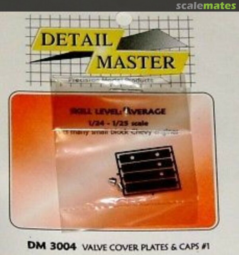 Boxart Valve Cover Plates & Caps #1 DM-3004 Detail Master Boxart Valve Cover Plates & Caps #1 DM-3004 Detail Master