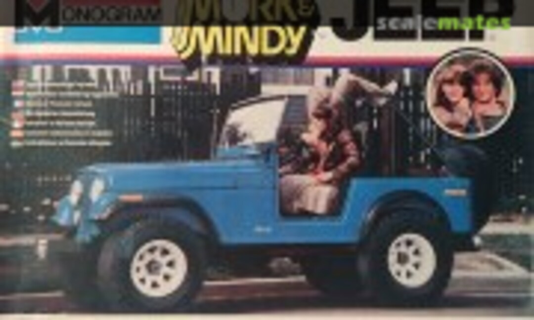1:24 Mork & Mindy Jeep (Monogram 2261)