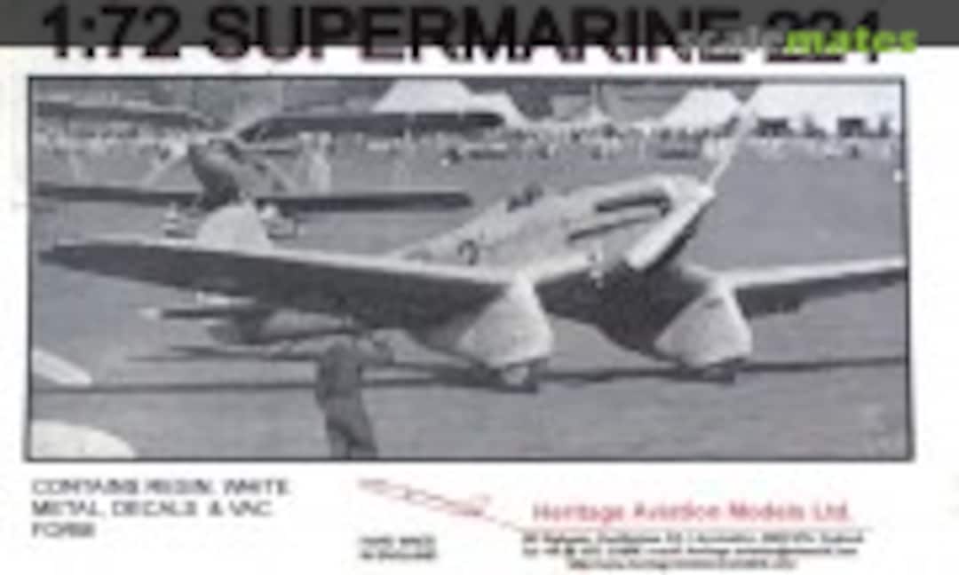 1:72 Supermarine 224 (Heritage Aviation Models )