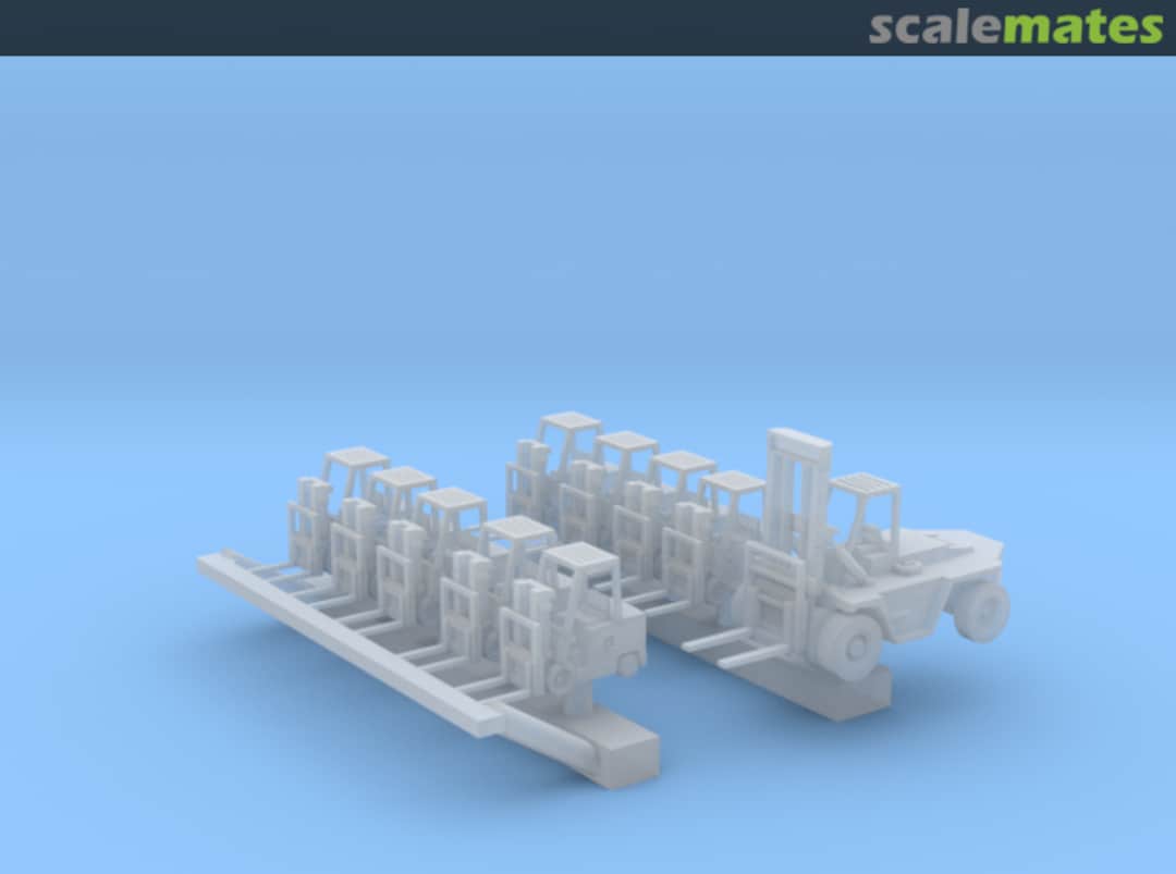 Boxart Aircraft Carrier Forklift Set #1 (Late) C95S9NAE5 BaconFist Models