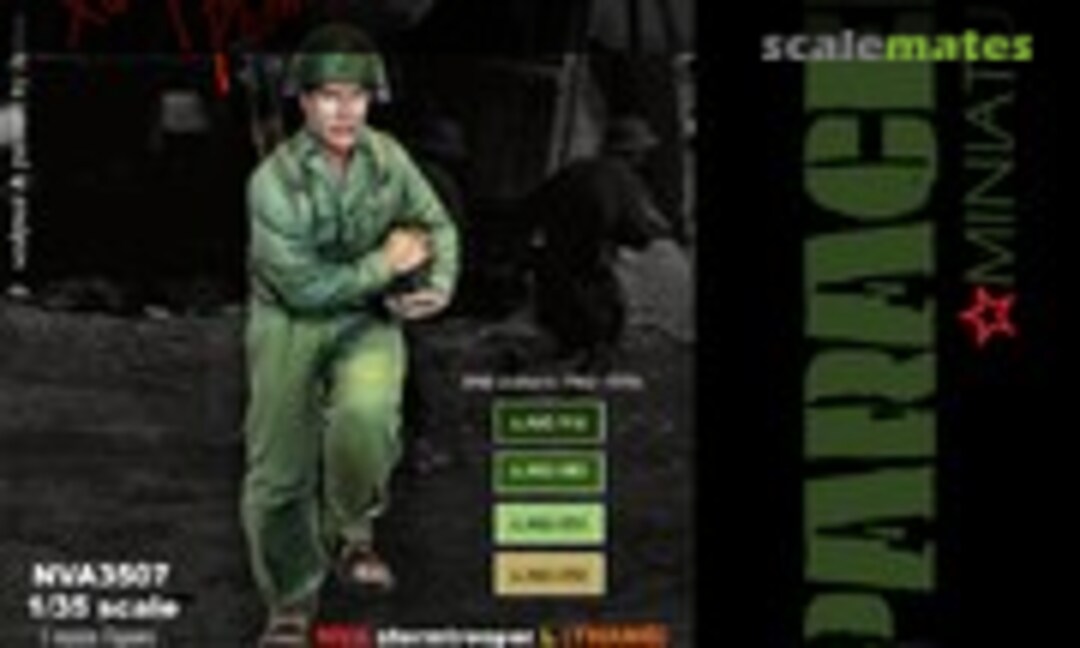 1:35 NVA Stormtrooper L (THANG) (Paracel Miniatures NVA3507) NVA3507