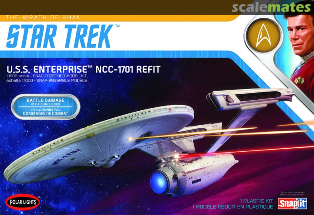 Boxart U.S.S. Enterprise NCC-1701 Refit 974 Polar Lights