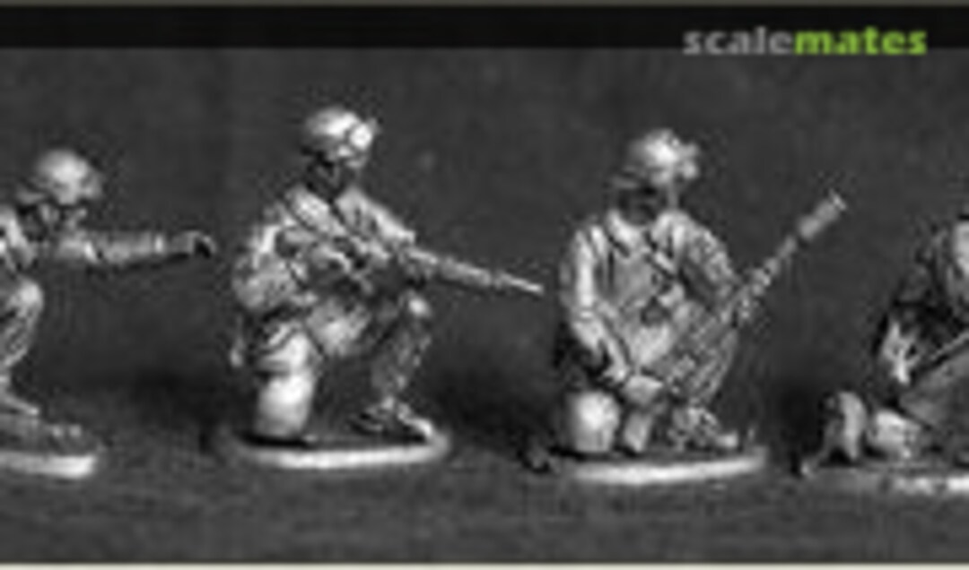 1:72 French Cavalry Motorcyclists (CP Models TQD-FR02) TQD-FR02