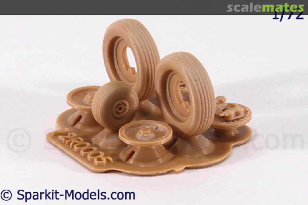 Boxart Mirage IIIB/C - Wheel Set 72R0005 Sparkit Models Boxart Mirage IIIB/C - Wheel Set 72R0005 Sparkit Models