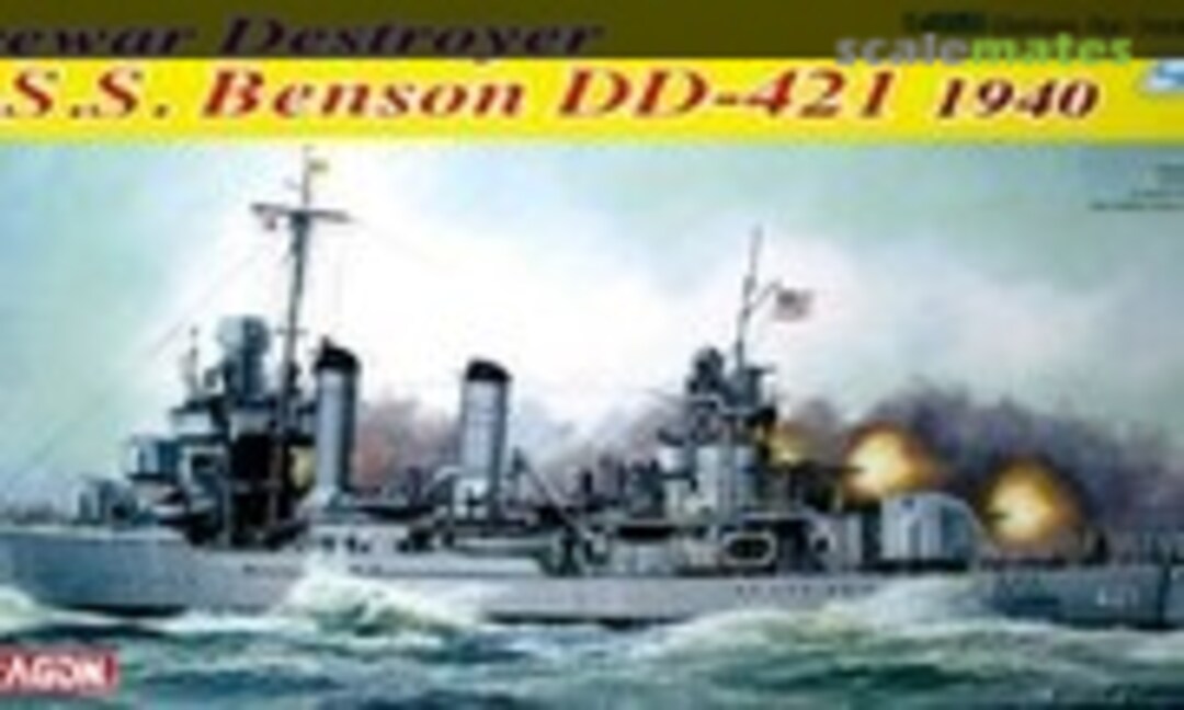 1:350 U.S.S. Benson DD-421 (Dragon 1034) 1034