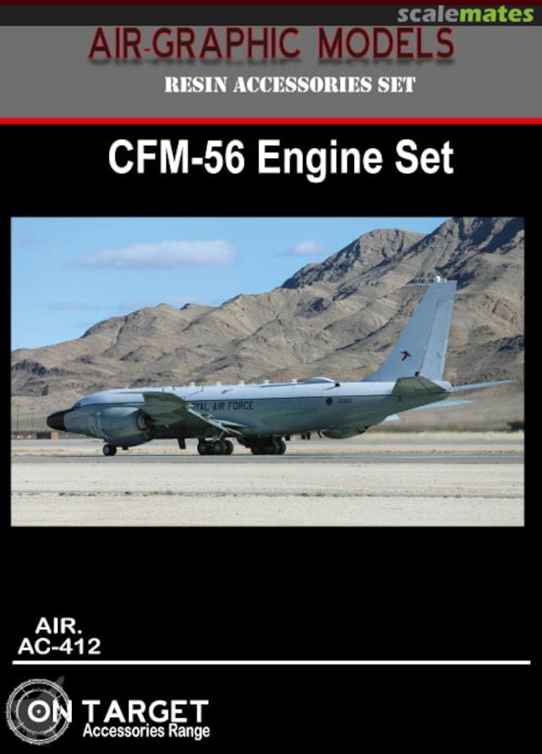 Boxart CFM-56 Engine set AIR.AC-412 Air-Graphics Models Boxart CFM-56 Engine set AIR.AC-412 Air-Graphics Models