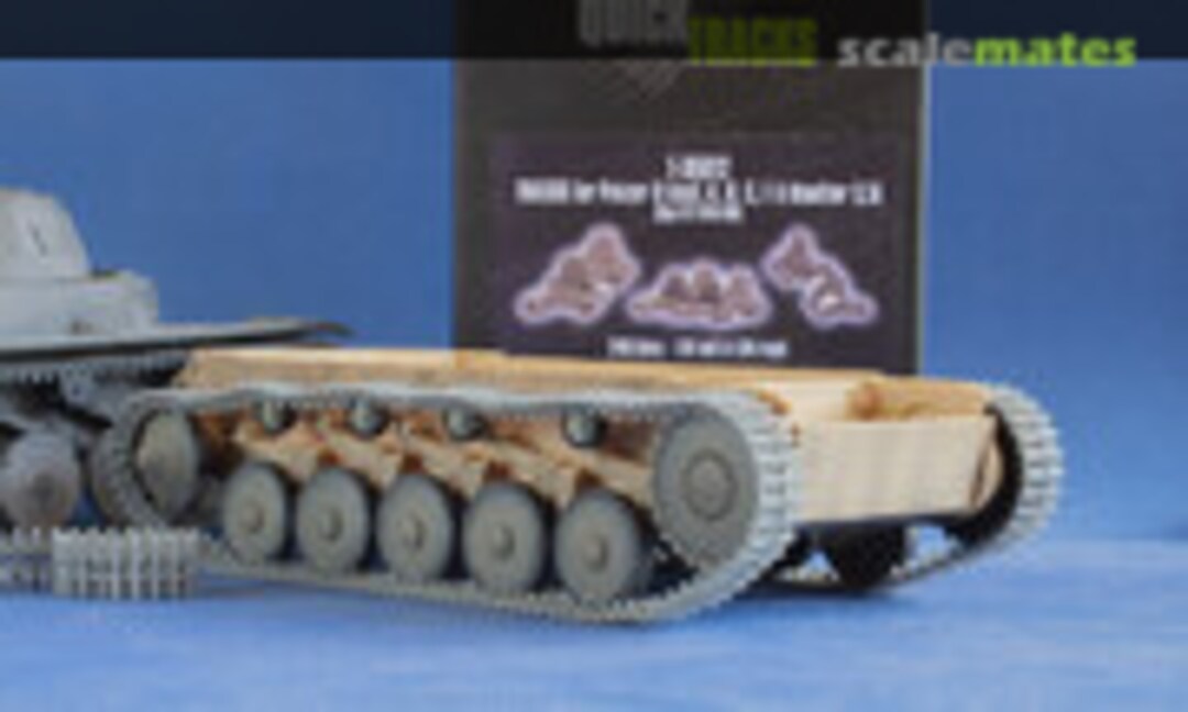 1:35 Tracks for Panzer II Ausf. A, B, C, F & Maultier 3,5t (Kgs 67/300/90) (QUICKTRACKS T-35012) T-35012