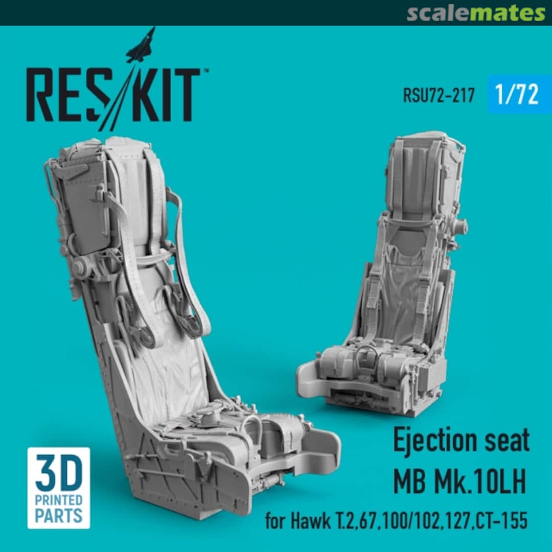 Boxart Martin-Baker Mk.10LH - Ejection Seat RSU72-0217 ResKit Boxart Martin-Baker Mk.10LH - Ejection Seat RSU72-0217 ResKit