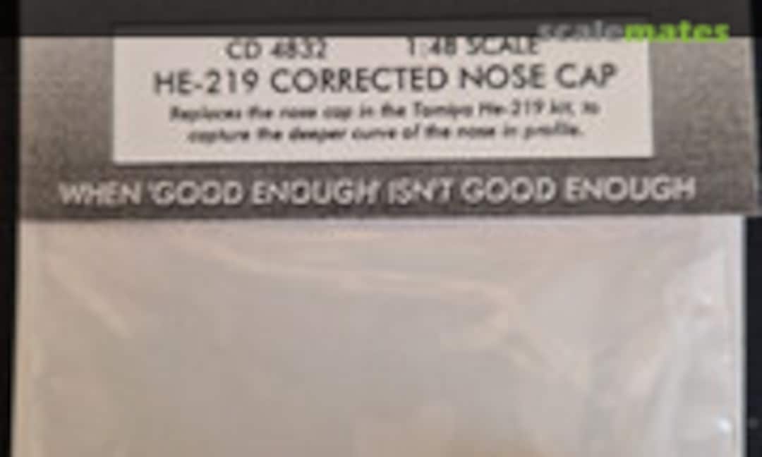 1:48 HE-219 Corrected Nose Cap (Cooper Details 4832) 4832