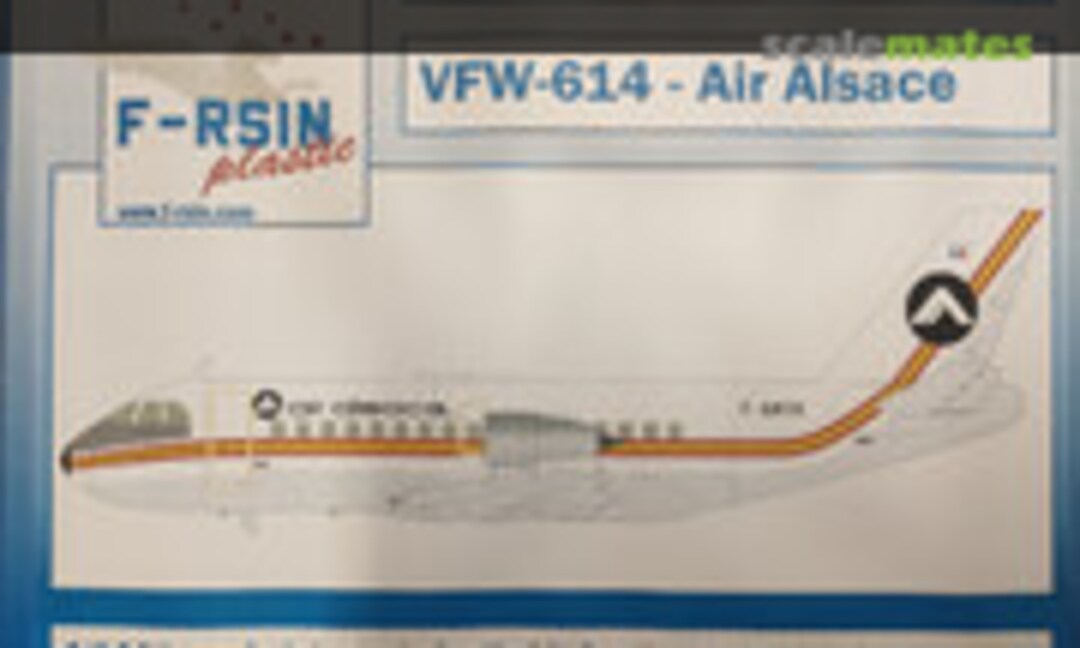 1:144 VFW-614 - Air Alsace (F-RSIN FRP4138) FRP4138