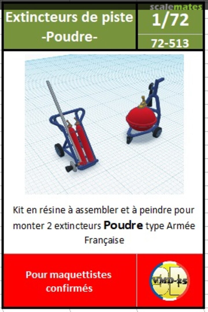 Boxart Extincteurs piste TYPE "Poudre" 72-513 VMD25_3D