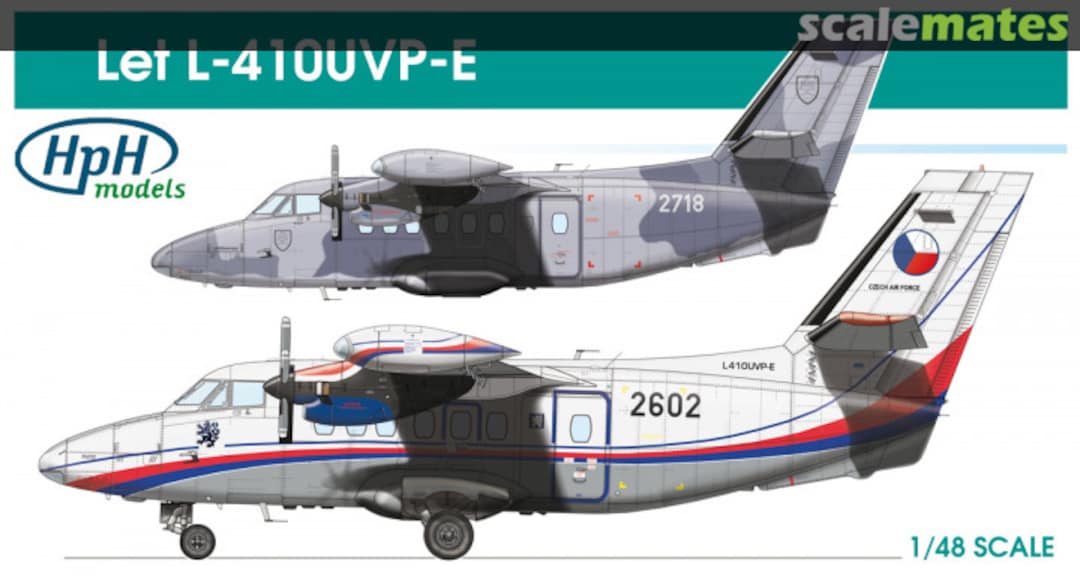 Boxart Let L-410 UVP-E 48016 HpH models Boxart Let L-410 UVP-E 48016 HpH models