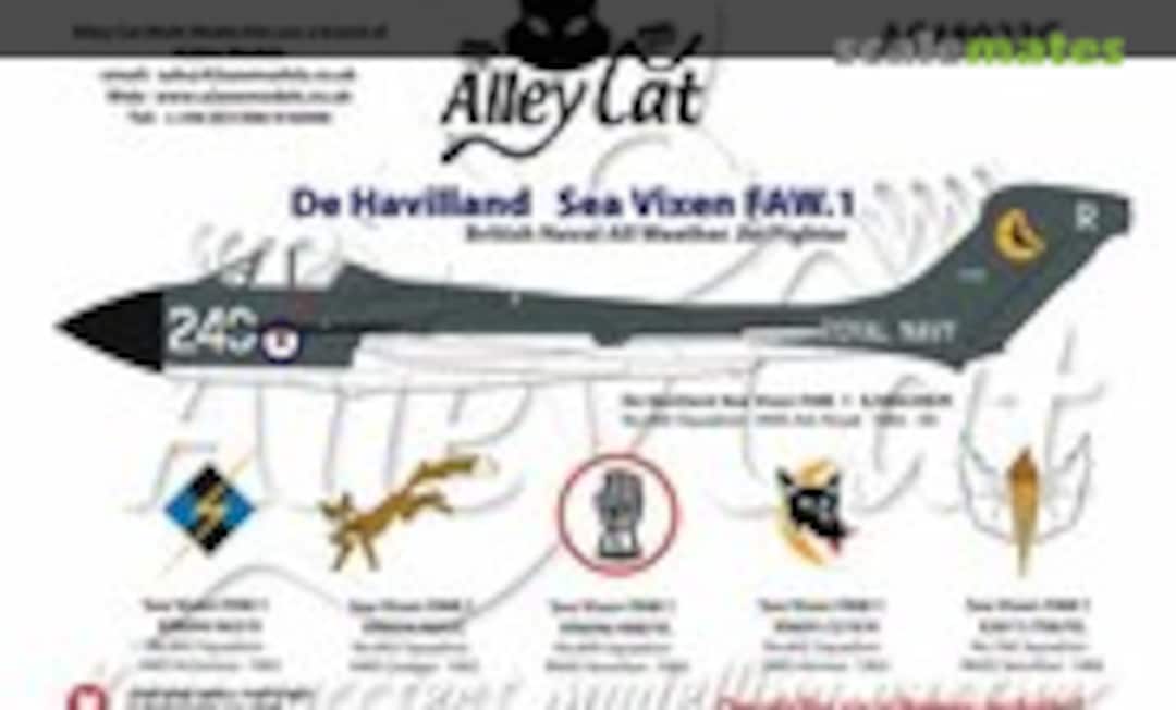 1:48 de Havilland Sea Vixen FAW.1 Conversion (Alley Cat AC48023C) AC48023C