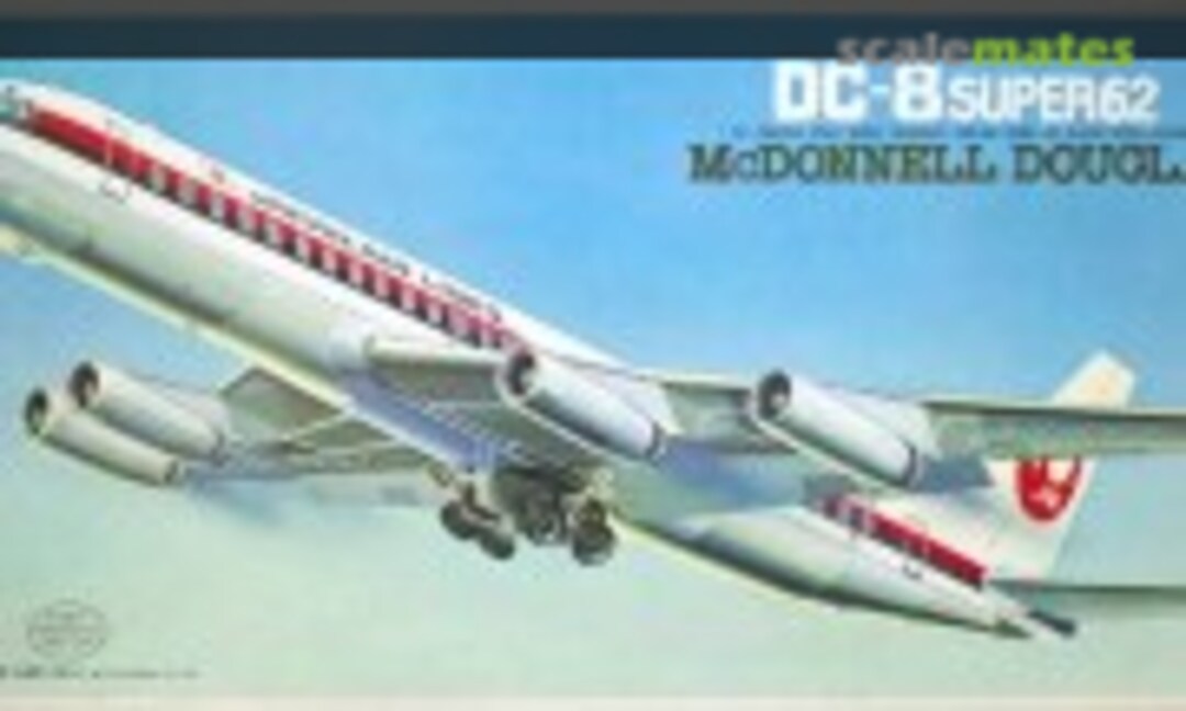1:100 McDonnell Douglas DC-8 Super 62 (Nitto 322-2000)
