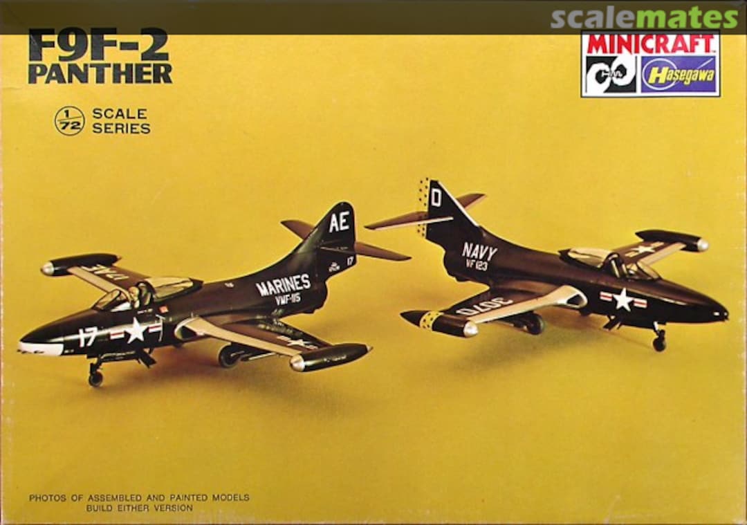 Boxart F9F-2 Panther 1138 Minicraft Hasegawa Boxart F9F-2 Panther 1138 Minicraft Hasegawa