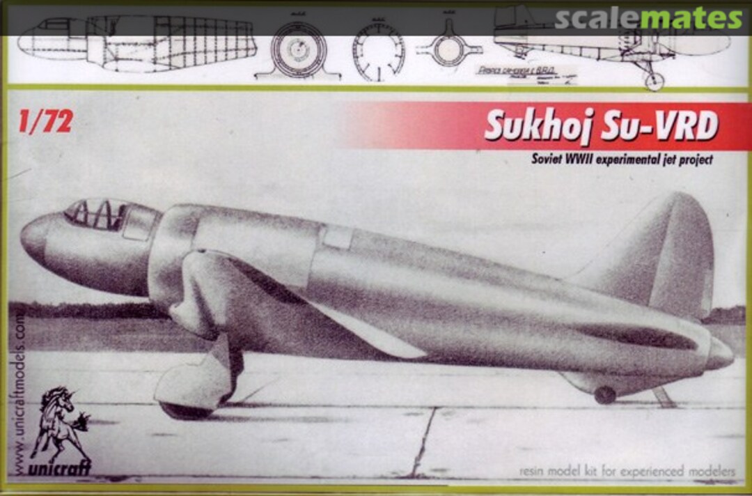 Boxart Sukhoj Su-VRD Unicraft Models Boxart Sukhoj Su-VRD Unicraft Models