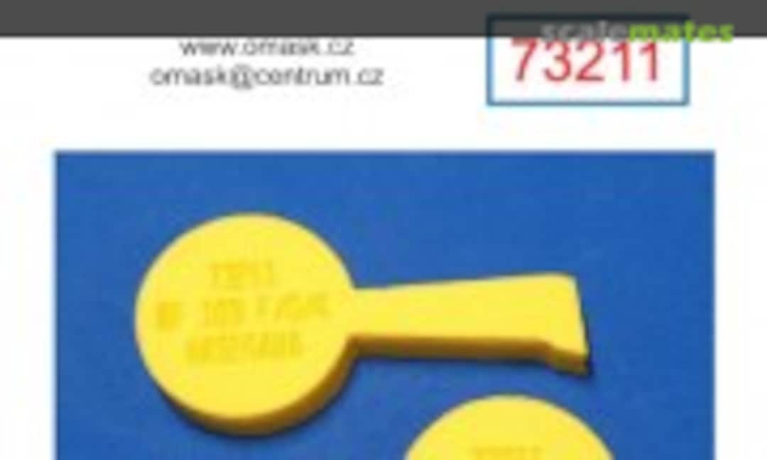 1:32 Messrschmitt Bf-109 F/G/K - Wheel Bay Plugs (Omask 73211) 73211