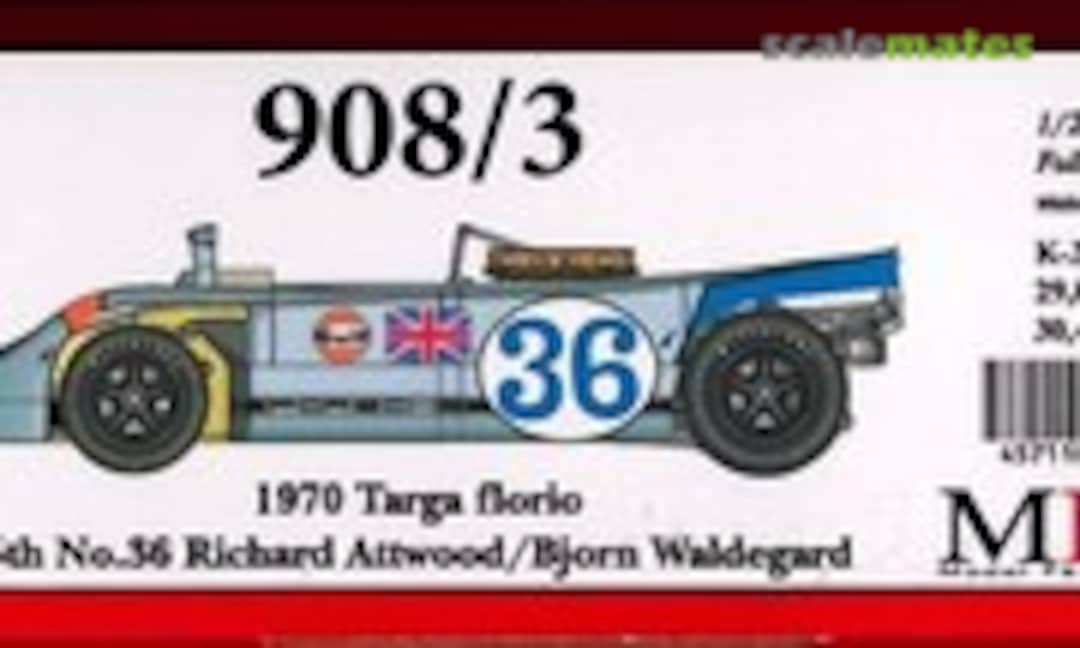 1:24 Porsche 908/3 (Model Factory Hiro K-355)