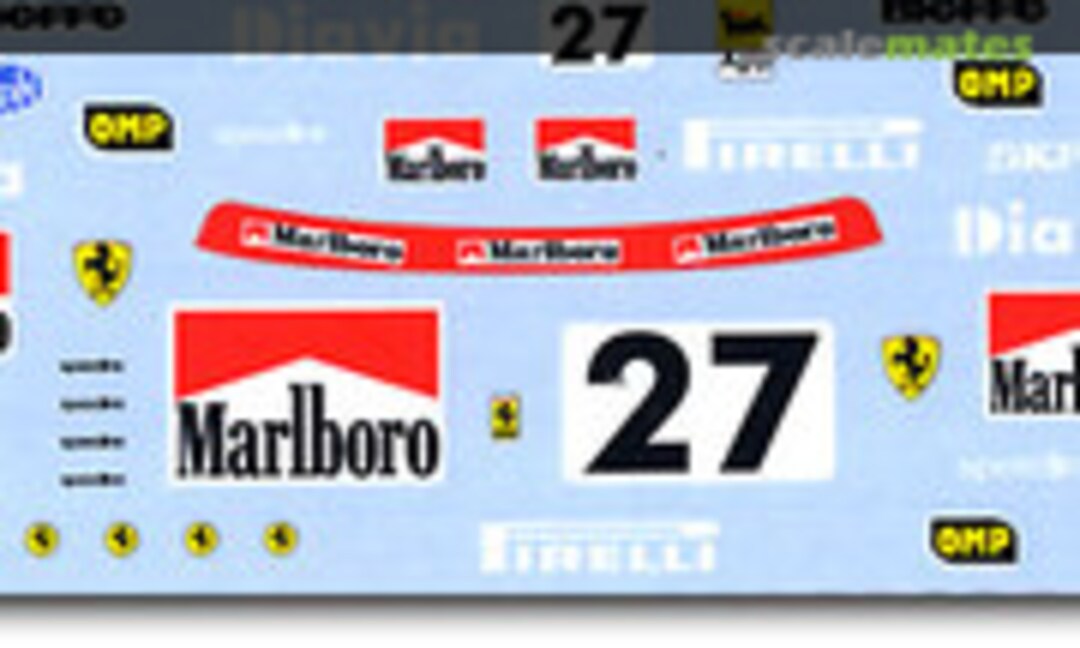 1:24 Ferrari F355 Challenge Presentation Decal (Museum collection DC-212) DC-212