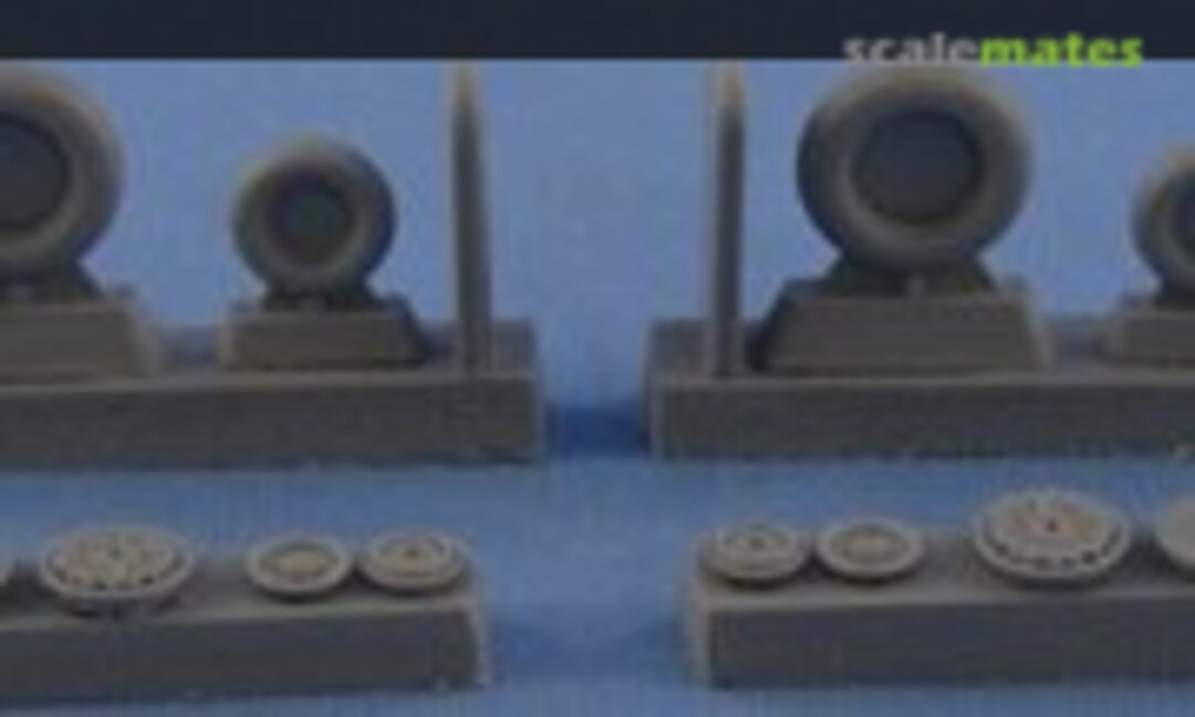 1:72 Su-15 TM Wheels set No mask (North Star NS72073) NS72073