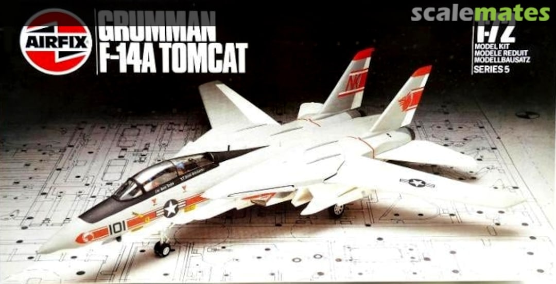 Boxart Grumman F-14A Tomcat 05013 Airfix Boxart Grumman F-14A Tomcat 05013 Airfix
