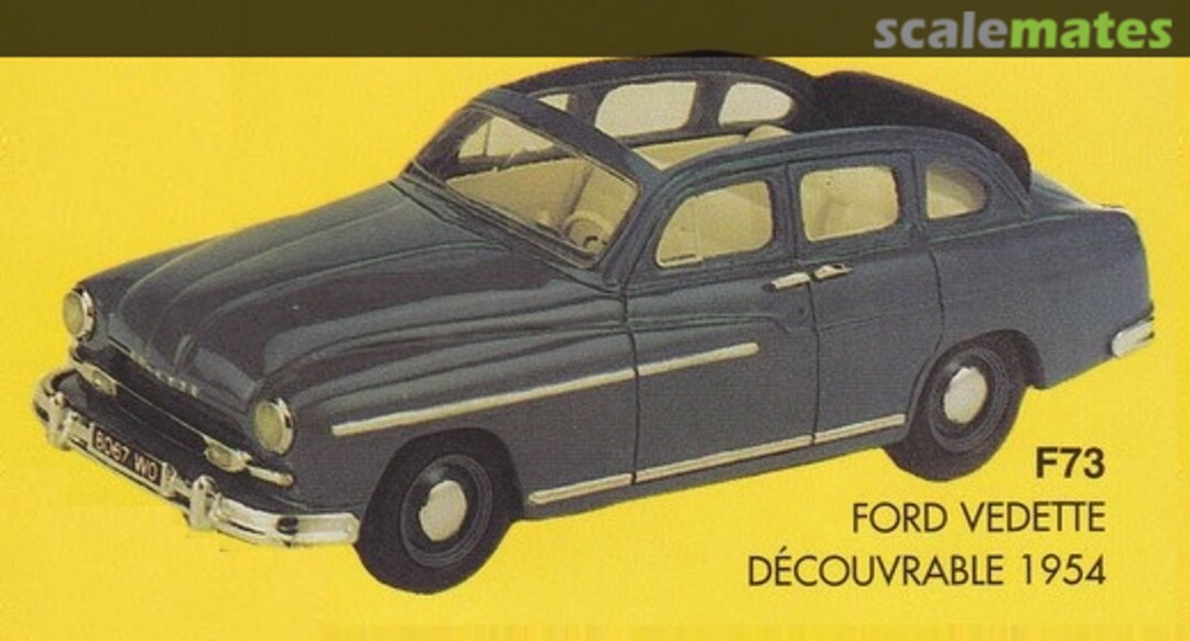 Boxart Ford Vedette Decouvrable CCC F73 Chat C'Est Chouette