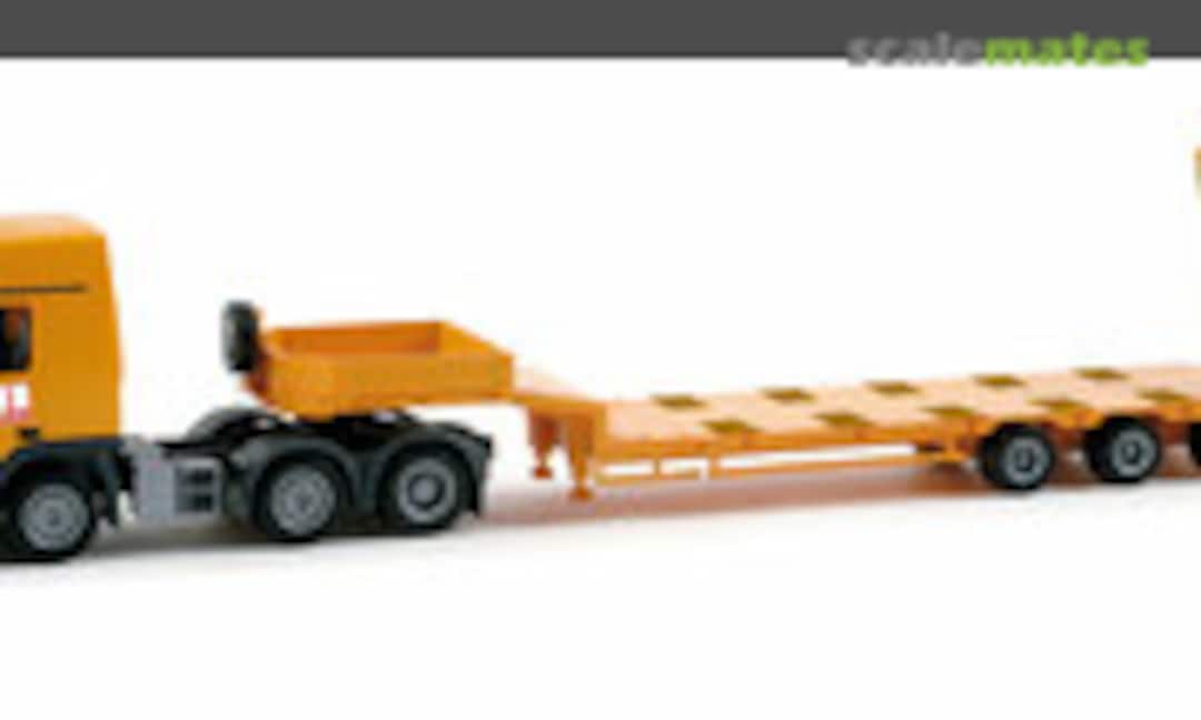 Mercedes-Benz Actros L 08 Goldhofer low boy semitrailer &quot;Max Bögl&quot; (Herpa 157896)