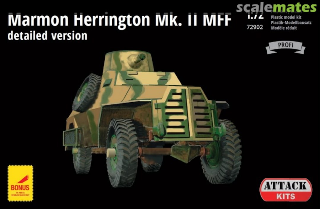 Boxart Marmon-Herrington Mk.II MFF 72902 Attack Hobby Kits Boxart Marmon-Herrington Mk.II MFF 72902 Attack Hobby Kits