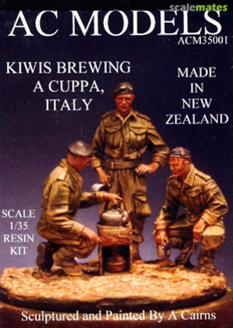 Boxart Kiwis brewing a cuppa, Italy ACM35001 AC Models Boxart Kiwis brewing a cuppa, Italy ACM35001 AC Models