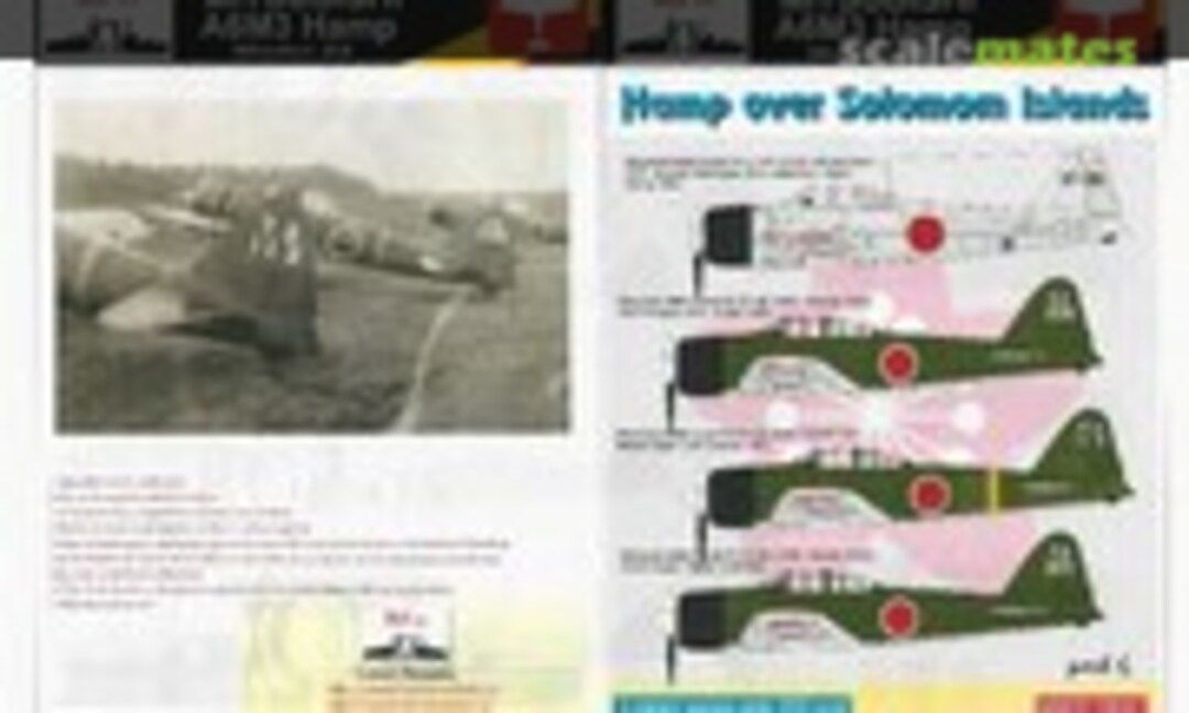 1:72 Mitsubishi A6M3 Hamp Model 22 (ROP o.s. Samek Models MNFD 72011) MNFD 72011