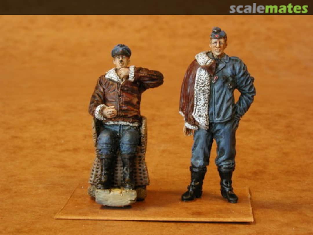 Boxart Fighter Pilots WW II (Winter) F48018 CMK Boxart Fighter Pilots WW II (Winter) F48018 CMK