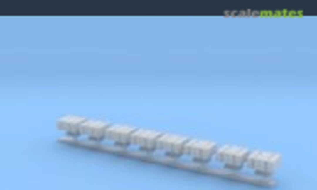 1:700 Mk 25 Sea Sparrow Launchers (BaconFist Models GS7CMW8SQ) GS7CMW8SQ