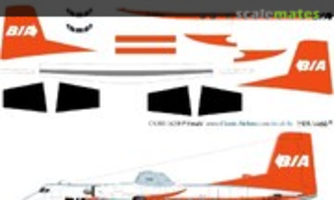 1:144 BIA HP Herald (del) (Classic Airlines CA144-486) CA144-486