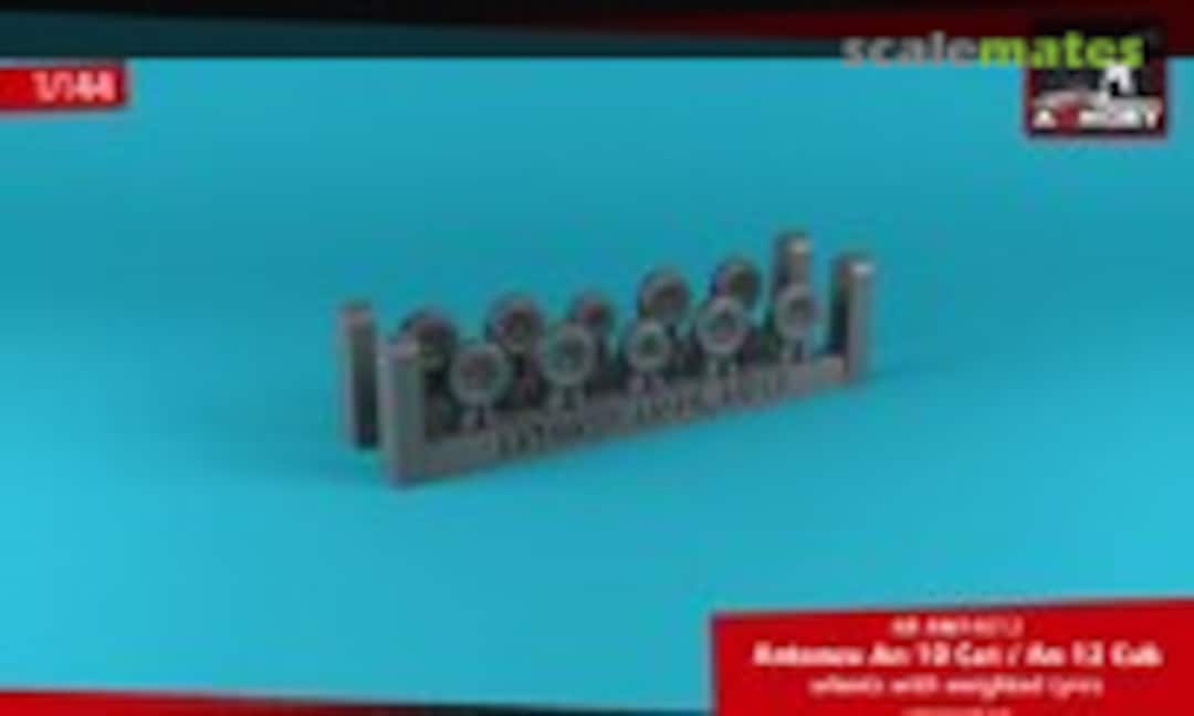 1:144 Antonov An-10/12 Cub wheels (Armory AR AW14012) AR AW14012