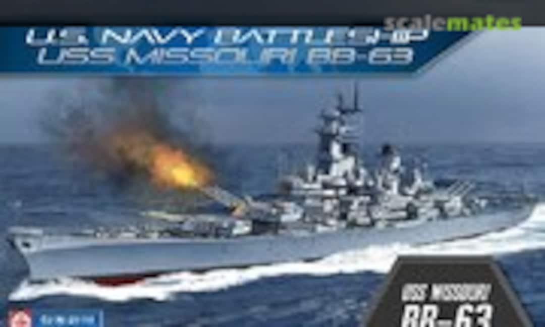 1:400 USS Missouri BB-63 (Academy 14401)