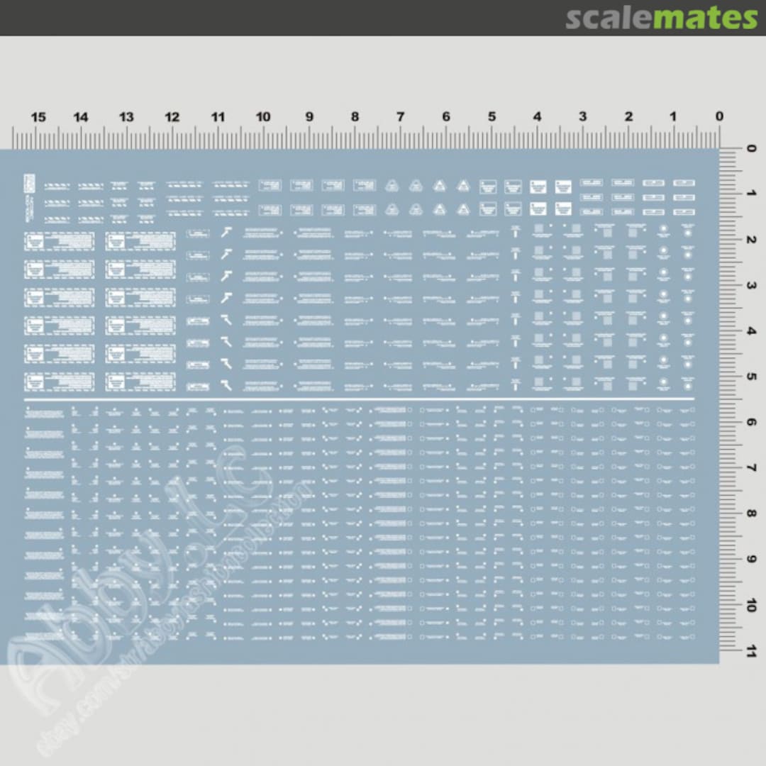 Boxart GUNDAM EVO Caution Advisory Stencils 05C DL Models Boxart GUNDAM EVO Caution Advisory Stencils 05C DL Models