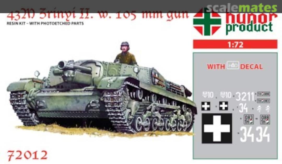 Boxart 43M Zrínyi II. 72012 Hunor Product Boxart 43M Zrínyi II. 72012 Hunor Product